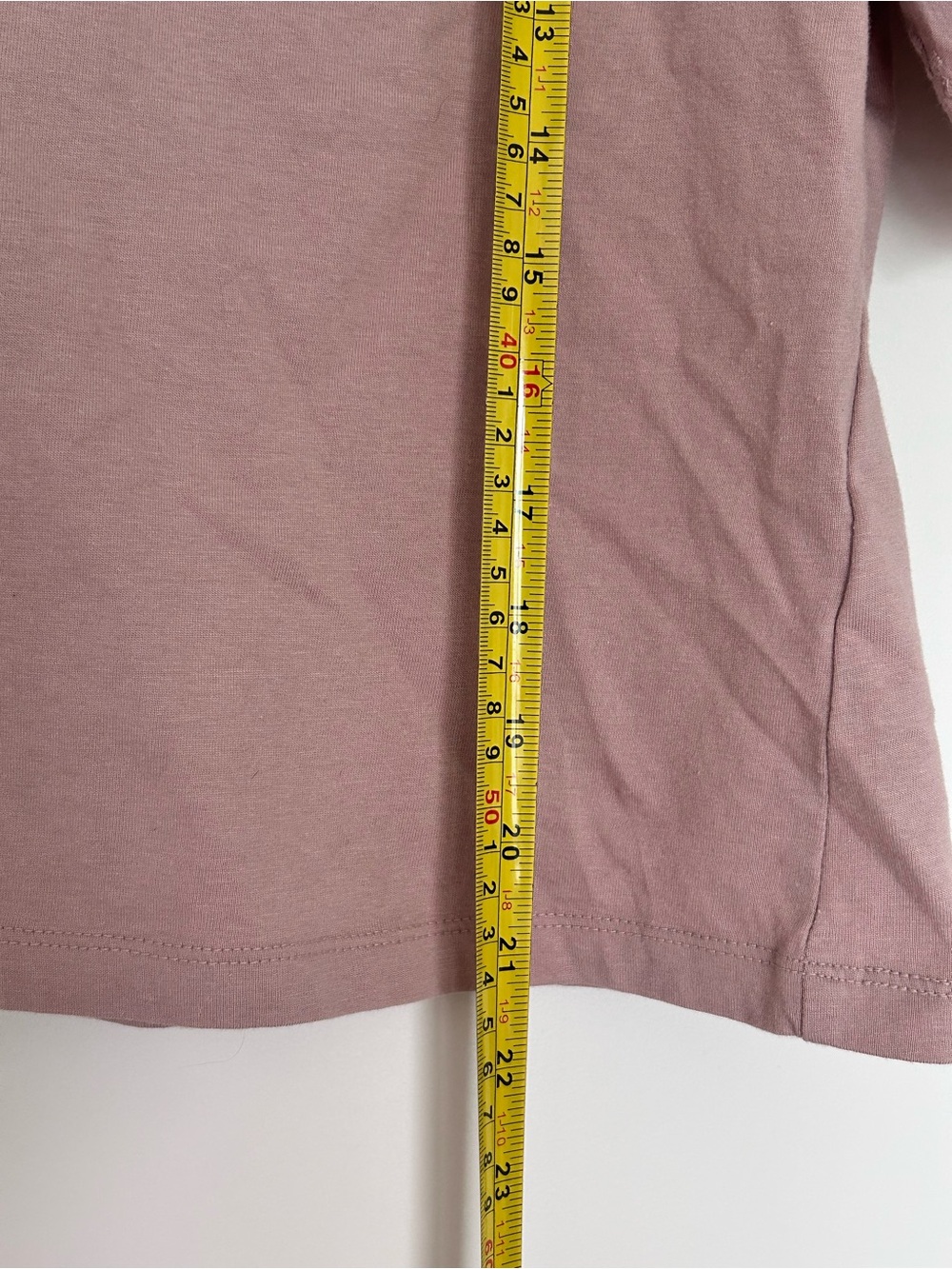 Cotton Crew-Neck Mix-Media Top with Short Puffy Sleeves sz M - Picture 6 of 8